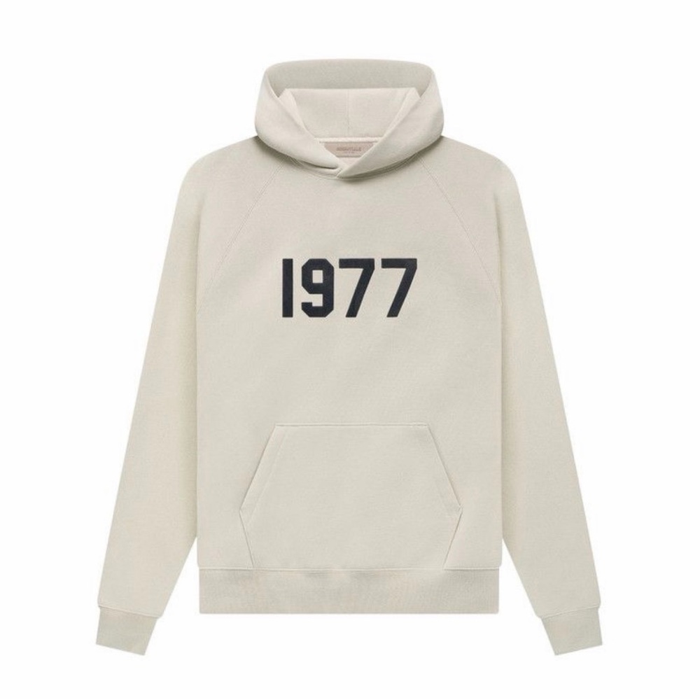 Essentials 1977 Hoodie in wheat